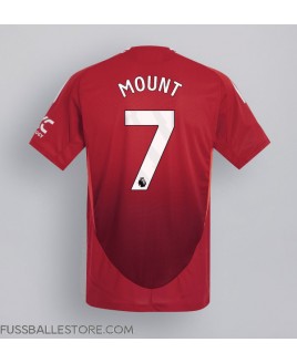 Günstige Manchester United Mason Mount #7 Heimtrikot 2024-25 Kurzarm